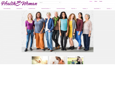 healthewoman.net snapshot