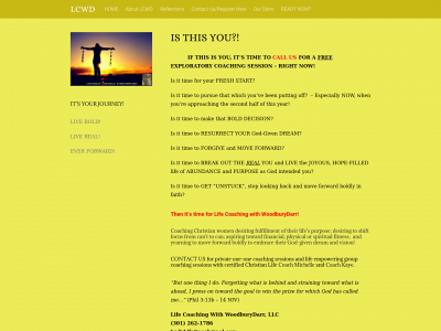 lifecoachingwithwoodburydarr.com snapshot