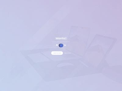 mantas.dev snapshot