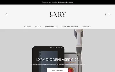 lxry-beauty.de snapshot