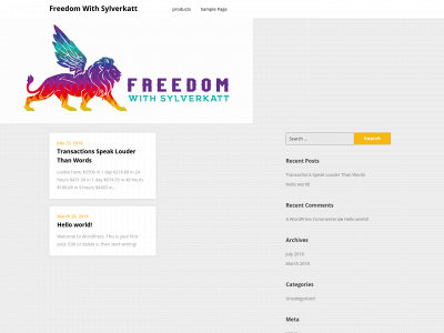 freedomwithsylverkatt.biz snapshot