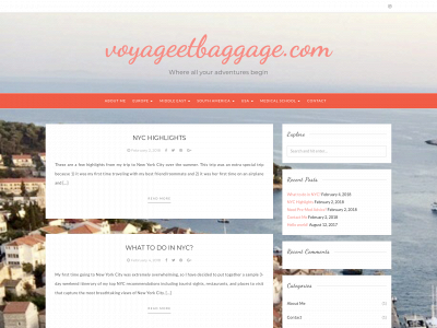 voyageetbaggage.com snapshot