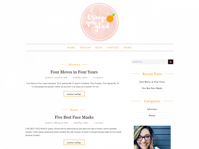 orangeyougladblog.com snapshot