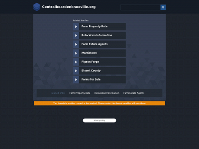 centralbeardenknoxville.org snapshot