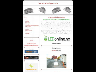 eneboligen.com snapshot