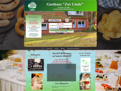 gasthaus-zurlinde-stuhr.de snapshot