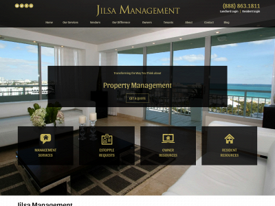 jilsamanagement.com snapshot
