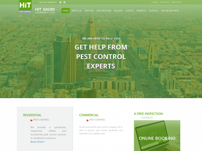 hitpestcontrol.com snapshot