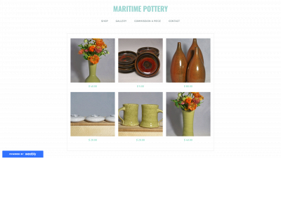 maritimepottery.weebly.com snapshot