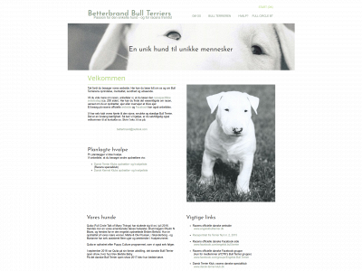 bullterrier.dk snapshot