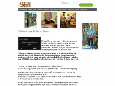 bememusik.se snapshot
