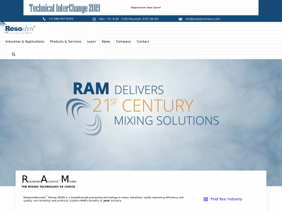 acousticmixers.com snapshot