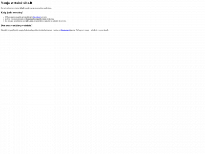 siba.lt snapshot