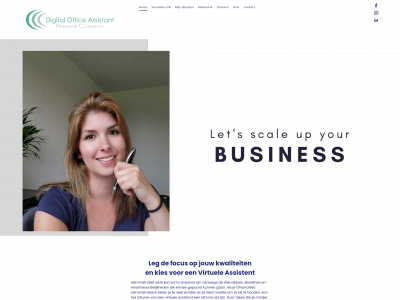 digitalofficeassistant.nl snapshot