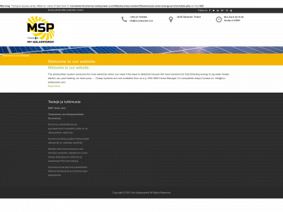 my-solarpower.com snapshot