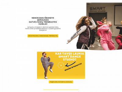 smartdance.lt snapshot