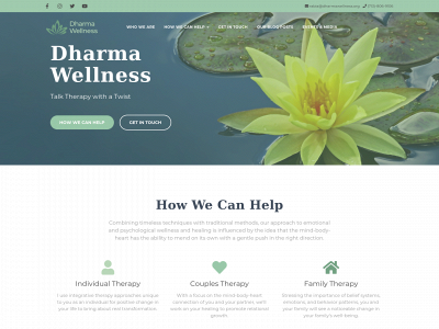 dharmawellness.org snapshot