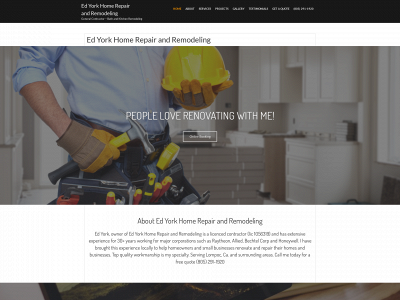 edyorkthehandyman.com snapshot