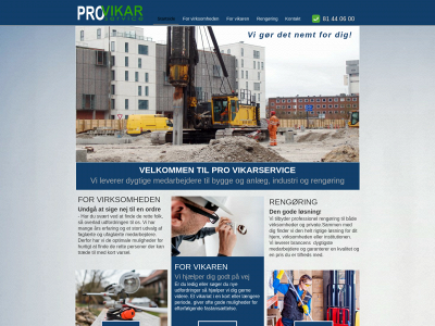 provikarservice.dk snapshot