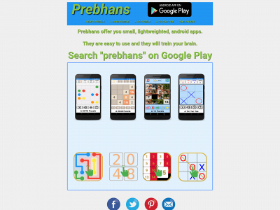 prebhans.com snapshot