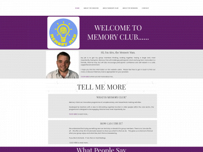 memory-man.co.uk snapshot
