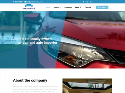 andcorpautos.com snapshot