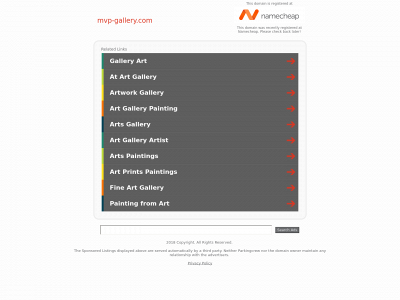 mvp-gallery.com snapshot