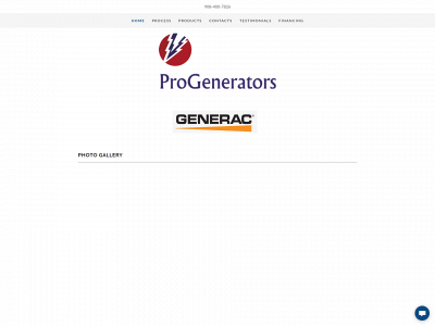 pro-generators.com snapshot