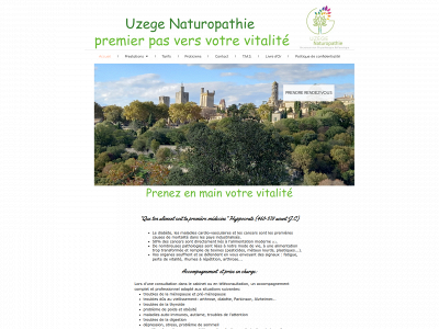 uzege-naturopathie.com snapshot