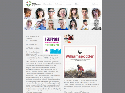 williamssyndrom.se snapshot