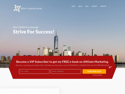 howiearnedmore.com snapshot