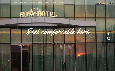 hotelnovasky.com snapshot
