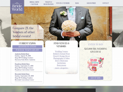 brideworld.com snapshot