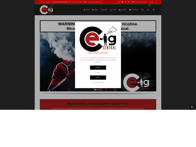 e-cigcentral.com snapshot