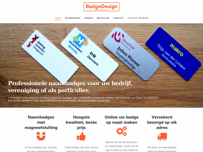 badgedesign.nl snapshot