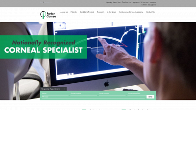 parkercornea.com snapshot