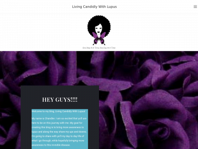 livingcandidlywithlupus.com snapshot