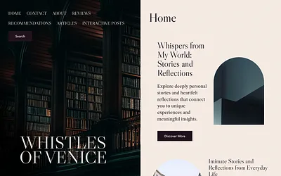 whistlesofvenice.com snapshot