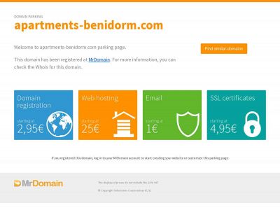 apartments-benidorm.com snapshot