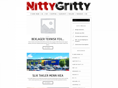 nittygritty.no snapshot