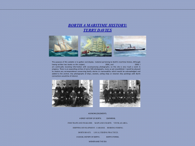 borthmaritimehistory.com snapshot