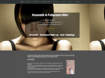 fusspraxis-hoehr.de snapshot