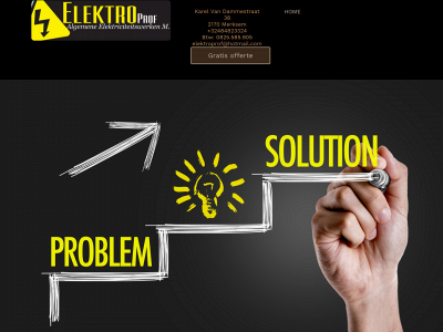elektroprof.be snapshot