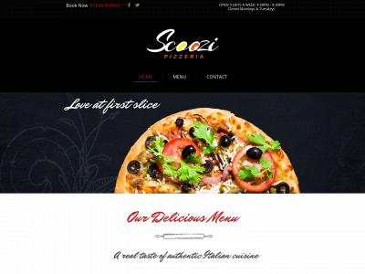 scoozipizzeria.co.uk snapshot