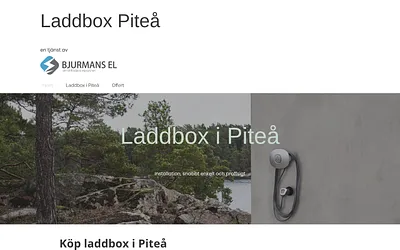 laddboxpitea.se snapshot