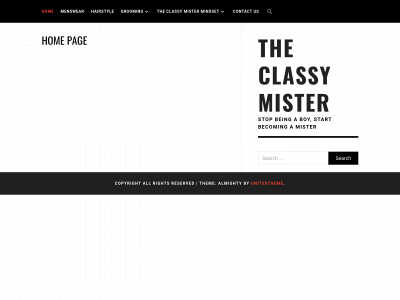 theclassymister.com snapshot