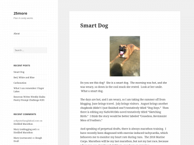 the25otherletters.com snapshot