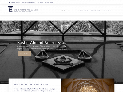 baansarilaw.com snapshot