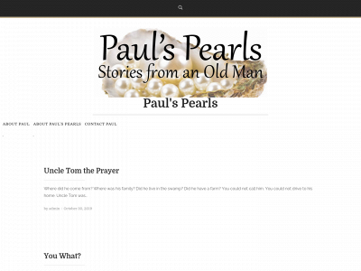 paulspearls.com snapshot