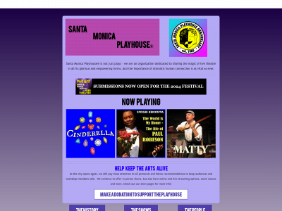 www.santamonicaplayhouse.com snapshot